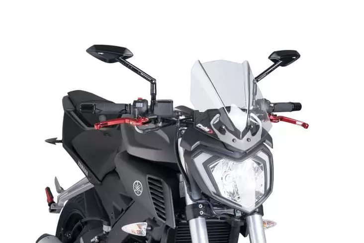 Puig Windshield New Generation Yamaha Mt-125 15-18'C/Cl - Moottoripyörän katteet ja tuulenohjaimet - D301096 - 1