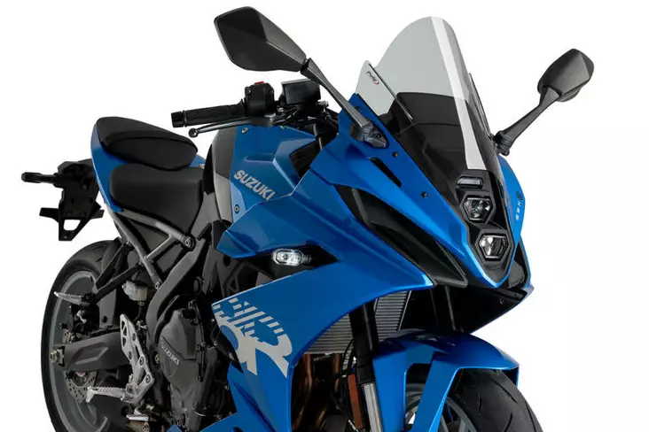 Puig Z-Racing Screen Suzuki GSX-8R 24' C/Smoke - Moottoripyörän katteet ja tuulenohjaimet - D503446 - 1