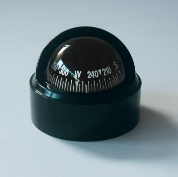 Riviera kompassi BS1 Black/Black card 88x70mm - Kompassit - D148386 - 1