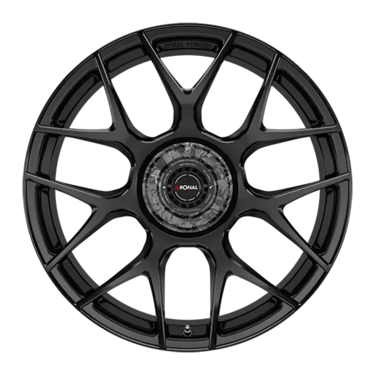 Ronal RF1 REV-FCRB JET BLACK-MATT alumiinivanne 8.5x20 - 20-tuumaiset alumiinivanteet - 499-179986 - 1