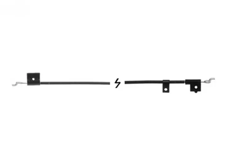 Rotary Turvakytkimen vaijeri, p. 140cm / 117,5cm, Murray - Ajoleikkurin tarvikevaijerit - D495126 - 1
