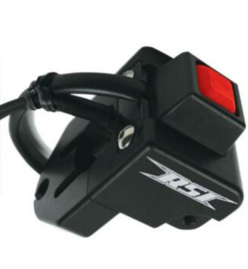 RSI Kaasukahva tappokatkaisijalla BRP XP/XS/XM 2-stroke - Moottorikelkan ohjaustangot - D258696 - 1