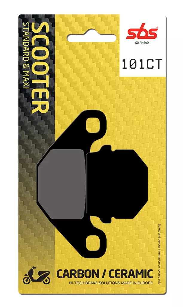 Sbs Jarrupalat Carbon Tech - Mopon ja skootterin jarrupalat - D166826 - 1
