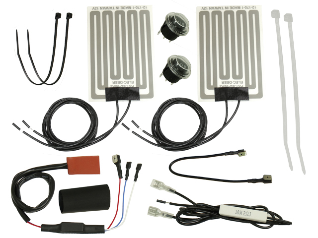 Sno-X Kahvanlämmitinsarja Deluxe - Moottorikelkan kahvanlämmittimet - D182306 - 1