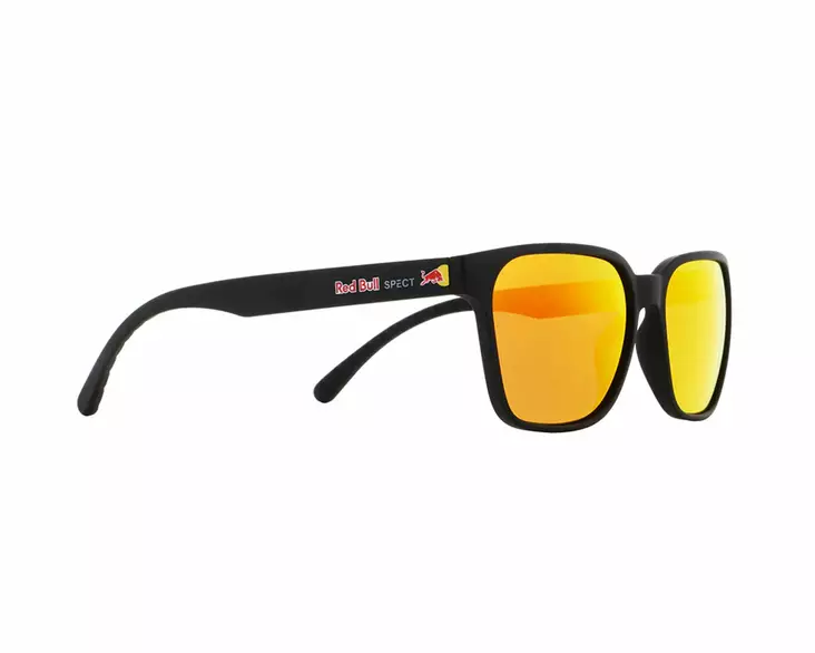 Spect Red Bull Eliot Sunglasses Soft Black w Brown/Red Mirror lens - Aurinkolasit - D521886 - 1