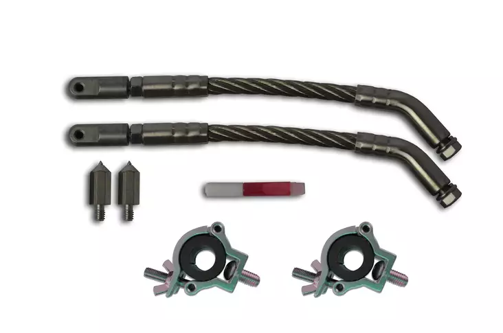 SPI A-Tukivarren jääraaputin yhdistelmäpakkaus 16" - Moottorikelkan liukukiskon jäähdyttäjät - D258816 - 1