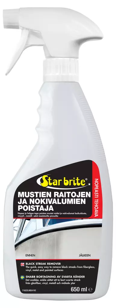Star brite Nokivalumien puhd.aine 650ml - Veneen puhdistus ja vahaus - D259476 - 1