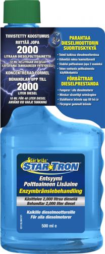StarTron Dieselin lisäaine 500 ml riittoisuus 2000 litr. - Polttoaineen lisäaineet - D259556 - 1
