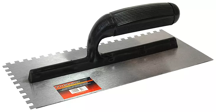 Teräsliippa 120x280mm hammastettu - Tapetointityökalut - LX2546 - 1