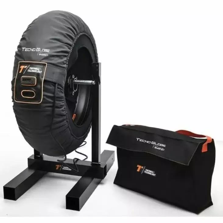 TG TYRE WARMER THERMAL RACE XL BLACK REAR ONLY - Renkaanlämmittimet - D525426 - 1