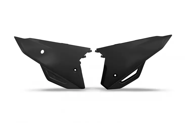 UFO Sivunumerokilvet CRF250R/RX 22-24 CRF450R/RX 21-24 Musta 001 - Offroad ilmanohjaimet - D396376 - 1