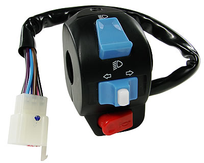 Valonvahitaja, Vasen, Yleismalli - Mopon ja skootterin valot - D80356 - 1