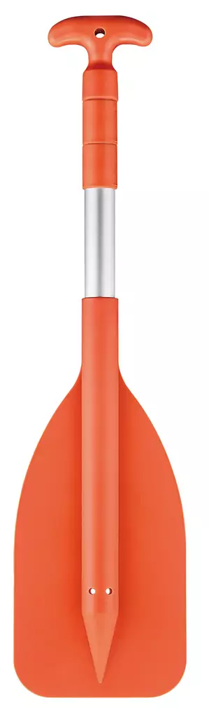 Venehaka + mela oranssi teleskooppi 63-137cm alumiinia - Airot, melat ja venehaat - D484136 - 1