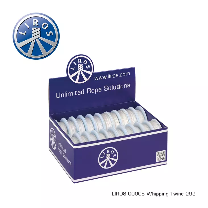 Whipping Twine heavy waxed White 1,5mm x 20m (20pcs) - Muut köydet ja tarvikkeet - D465946 - 1