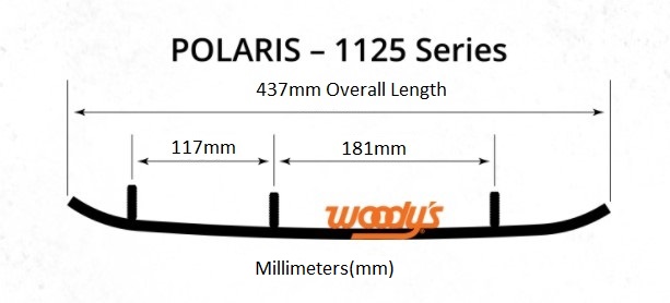 Woody´s Ohjausrauta Standard - Motorsport varaosat ja tarvikkeet - D156216 - 1