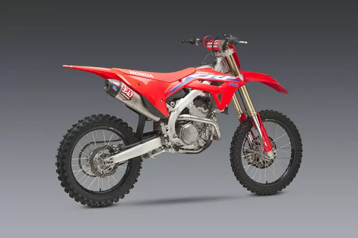Yoshimura Full System CRF250R 2022 RS-12 FS-TI-TI-CF - Moottoripyörän pakoputkistot - D414416 - 1