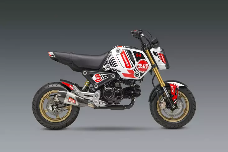 Yoshimura GROM 2022 Graphics Kit "Bullseye" - Mallikohatiset tarrasarjat - D417856 - 1