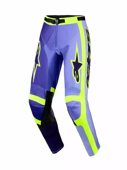 Alpinestars Housut Racer Portl Lila/Fluo Keltainen - Crossihousut - D512727 - 1