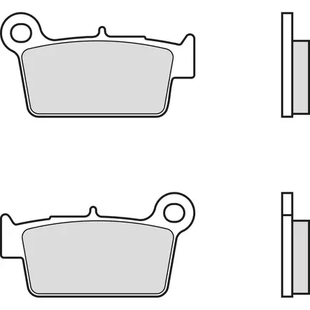 Brembo Jarrupalat Sintered Off-Road - Moottoripyörän jarrupalat - D83997 - 1