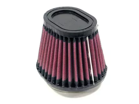 K&N Universal Clamp-On Air Filter 2-7/16"Flg, 4-1/2" X 3-3/4"B, 3-1/2" X 2-1/2"T - Motorsport varaosat ja tarvikkeet - D540767 - 1