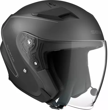 Sena Outstar S avokypärä, Bluetooth, mattamusta - Avokypärät - D482577 - 2