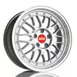 885 LeMans Silver alumiinivanne 7.5x17 - 17-tuumaiset alumiinivanteet - 499-54857 - 1