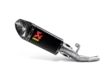 Akrapovic Slip-On Line äänenvaimennin (hiilikuitu) Triumph Street Triple / Daytona 765 S / R / RS (2020-2022) - Moottoripyörän äänenvaimentimet - D361187 - 1