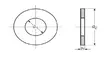 Aluslevy 5,3x15mm 20pakk. - Aluslevyt - D112687 - 1