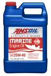Amsoil 25W-40 Synthetic-Blend Marine Engine Oil 3,78L - Marine öljyt - D504087 - 1