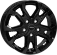 Autec KISO Gloss Black alumiinivanne 7.5x18 - 18-tuumaiset alumiinivanteet - 499-156667 - 1