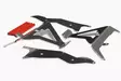AXP Radiator Braces Red Honda CRF450R 21- / CRF250R 22- - Moottoripyörän jäähdyttimen suojat - D417457 - 2