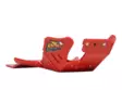 AXP Xtrem HDPE Skid Plate Red Beta 250XTRAINER/300XTRAINER 16-25 - Moottoripyörän pohjapanssarit - D486237 - 1