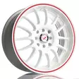 Barzetta Player White alumiinivanne 7x16 - 16-tuumaiset alumiinivanteet - 499-62597 - 1