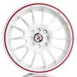 Barzetta Player White alumiinivanne 7x16 - 16-tuumaiset alumiinivanteet - 499-62597 - 2