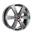 Barzetta Toro Titaniumpolish Pakettiautoihin alumiinivanne 8.5x20 - 20-tuumaiset alumiinivanteet - 499-138837 - 1