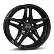 Borbet XR 75645 black glossy alumiinivanne 7.5x16 - 16-tuumaiset alumiinivanteet - 499-94957 - 1