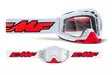 FMF POWERBOMB Goggle Rocket Valkoinen - Kirkas Linssi - Crossilasit - D440927 - 1