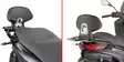 Givi Specific Backrest Piaggio Mp3 310 (2025) - Kiinnityssarjat ja tavaratelineet - D520357 - 1