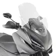 Givi Transparent Screen Zontes 350 E (2023) - Moottoripyörän katteet ja tuulenohjaimet - D498737 - 1