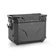 Givi Trekker Outback EVO Black alum. side-case right, 48 ltr, sold without lock - Moottoripyörän kovat laukut - D504037 - 1