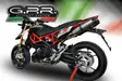 GPR Aprilia Dorsoduro 900 2017/20 e4 Pair EC-Approv. slip-on exhaust GP Evo4 Tit - Moottoripyörän äänenvaimentimet - D422737 - 8