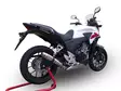 GPR Honda Cb 500 X 2013/15 EC-Approv. slip-on exhaust Deeptone Inox - Moottoripyörän äänenvaimentimet - D427307 - 4