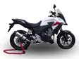 GPR Honda Cb 500 X 2016/18 e4 EC-Approv. slip-on exhaust GP Evo4 Titanium - Moottoripyörän äänenvaimentimet - D426287 - 8