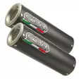 GPR Kawasaki Z 1000 Sx 2017/19 e4 Pair EC-Approv. slip-on exhaust M3 Black Titan - Moottoripyörän äänenvaimentimet - D422917 - 1