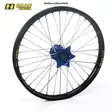 Haan wheel CRF250/450 95- 21-1,60 BLUE HUB/BLACK RIM/BLACK SPO/BLUE NIP - Moottoripyörän vanteet - D247317 - 1
