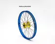 Haan wheel SX&SXF&EXC MODELS 03-14 17-3,50 BLUE RIM/YELLOW HUB - Moottoripyörän vanteet - D366177 - 1