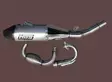 HGS Täysputkisto 4T Carbon Steel YZF250 19-.. XX250F 21-.. - Moottoripyörän pakoputkistot - D399357 - 1