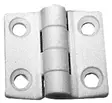 Hinge 3838mm white - Veneen saranat - D162447 - 1