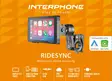Interphone Ridesync 55 Näyttö CarPlay, Android Auto - Kypäräpuhelimet - D500967 - 2