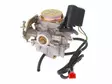 Kaasutin, 18mm, Metallikansi, Kiina-skootterit 4-T 50cc / Kymco 4-T / SYM 4-T - Mopon ja skootterin kaasuttimet - D88797 - 1